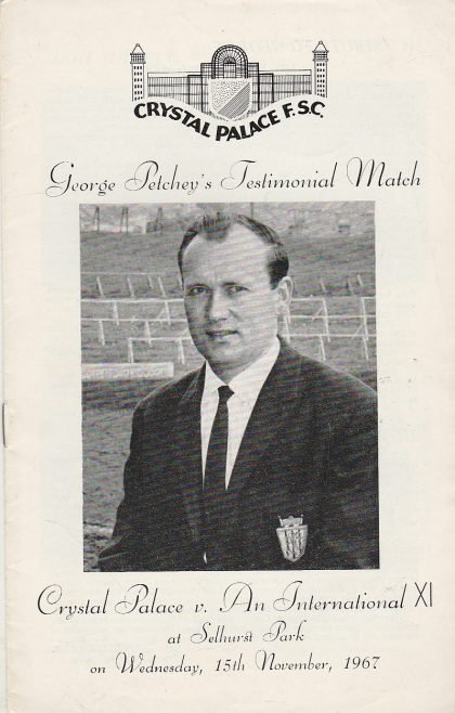 Crystal Palace v An International XI  15-Nov-1967