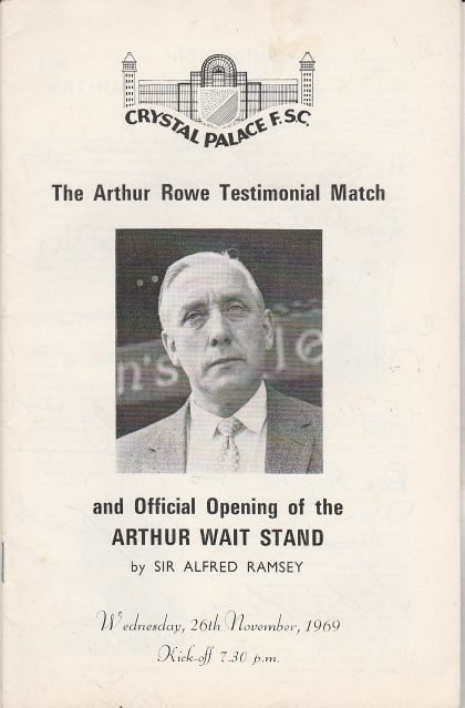 Crystal Palace v International XI  26-Nov-1969