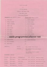 Chelmsford City v Ipswich Town XI  09-Aug-1980