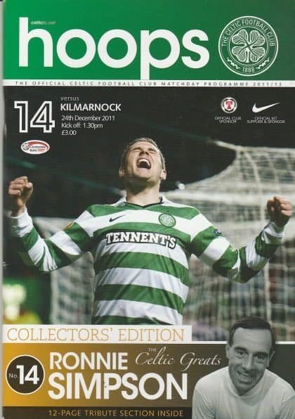 Glasgow Celtic v Kilmarnock  24-Dec-2011
