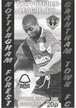 Nottingham Forest u21 v Liverpool u21  12-Aug-1995