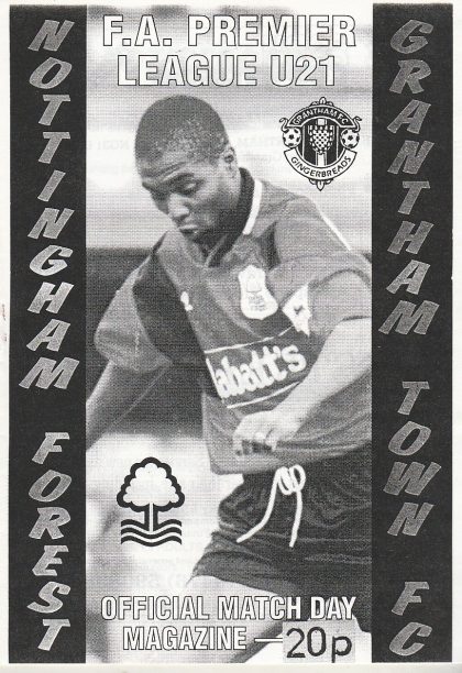 Nottingham Forest u21 v Liverpool u21  12-Aug-1995