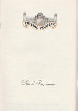 Crystal Palace v Morton 02-May-1969