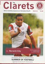 Chelmsford City v Norwich City  03-Aug-2013