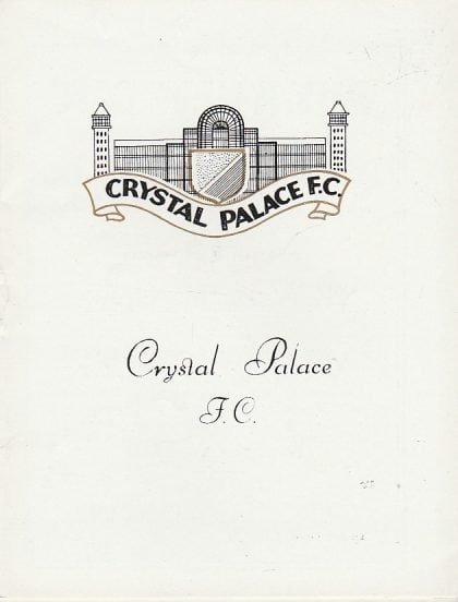 Crystal Palace v Nottingham Forest 04-Mar-1966