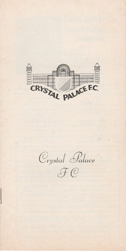 Crystal Palace v PSV Eindhoven 12-Feb-1971