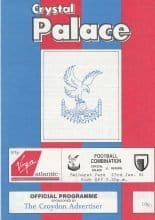 Crystal Palace Reserves v Reading Reserves 23-Jan-1991