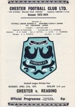 Chester  v Reading  27-Apr-1974