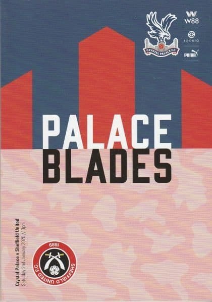 Crystal Palace v Sheffield United 02-Jan-2020