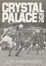 Crystal Palace Youth v  West Bromwich Albion Youth 06-Apr-1976