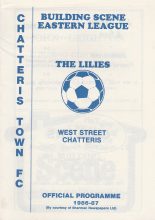 Chatteris Town v West Ham United  01-Aug-1987