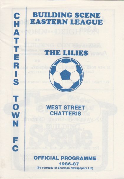 Chatteris Town v West Ham United  01-Aug-1987
