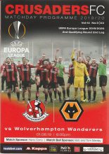 Crusaders v Wolverhampton Wanderers  01-Aug-2019