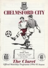 Chelmsford City v Yeovil Town 21-Jan-1995