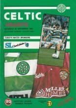 Glasgow Celtic v Heart of Midlothian  22-Sep-1990