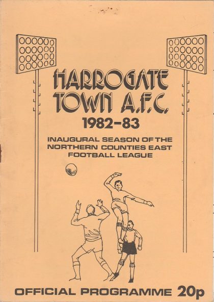 Harrogate Town v Leeds United XI  02-Nov-1982