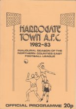 Harrogate Town v Manchester United XI  11-Jan-1983