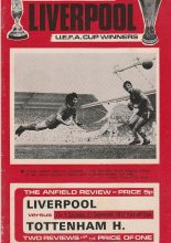 Liverpool v Tottenham Hotspur  22-Sep-1973
