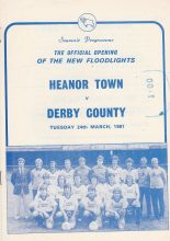 Heanor Town v Derby County 24-Mar-1981