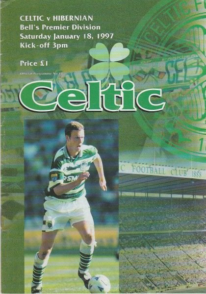 Glasgow Celtic v Hibernian 18-Jan-1997
