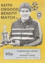 Cambridge United v Ipswich Town 08-Aug-1985