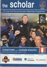 Chasetown v Oldham Athletic  06-Nov-2005