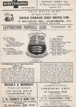 Leytonstone v Walthamstow Avenue  26-Jan-1965