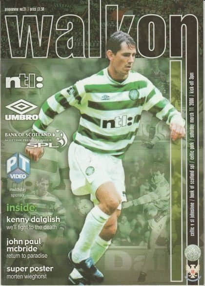 Glasgow Celtic v St Johnstone  11-Mar-2000