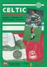 Glasgow Celtic v Aberdeen 01-Sep-1990