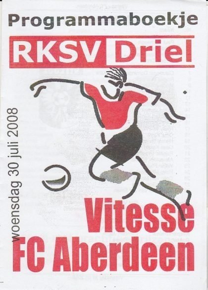 Vitesse Arnhem v Aberdeen  30-Jul-2008