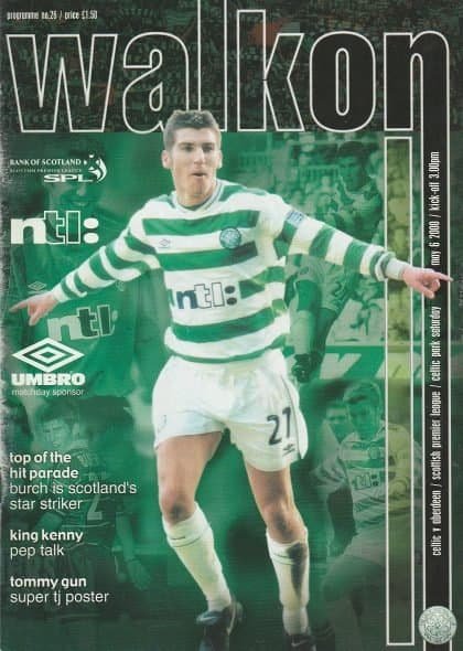 Glasgow Celtic v Aberdeen 06-May-2000
