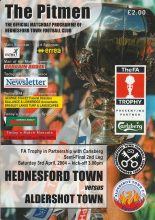 Hednesford Town v Aldershot Town   03-Apr-2004