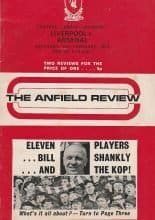 Liverpool v Arsenal 10-Feb-1973