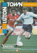 Luton Town v Arsenal 08-Dec-1990