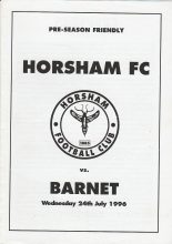 Horsham v Barnet   24-Jul-1996