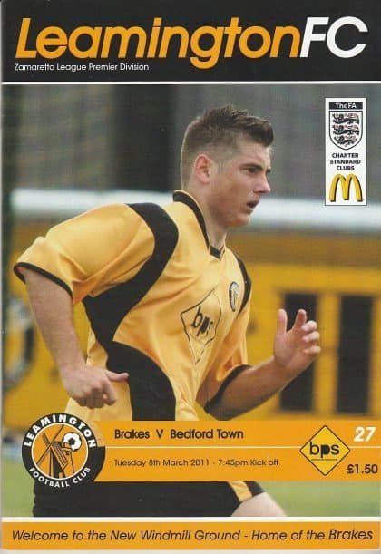 Leamington v Bedford Town  08-Mar-2011