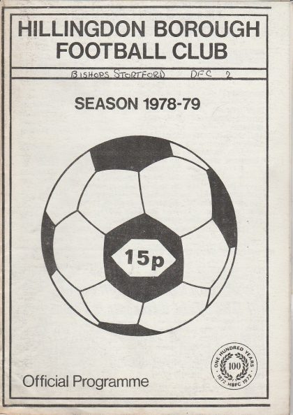 Hillingdon Borough v Bishop's Stortford  02-Dec-1978