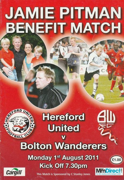 Hereford United v Bolton Wanderers 01-Aug-2011