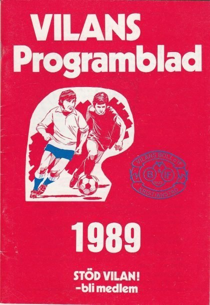 Vilans Boll IF v Bradford City  1989-90