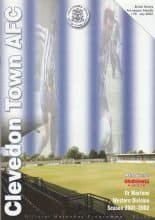 Clevedon Town v Bristol Rovers 17-Jul-2002