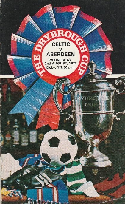 Glasgow Celtic v Aberdeen    02-Aug-1972