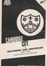 Cambridge City v Gravesend & Northfleet 01-Mar-1969