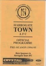 Harrogate Town v Halifax Town 09-Aug-1994
