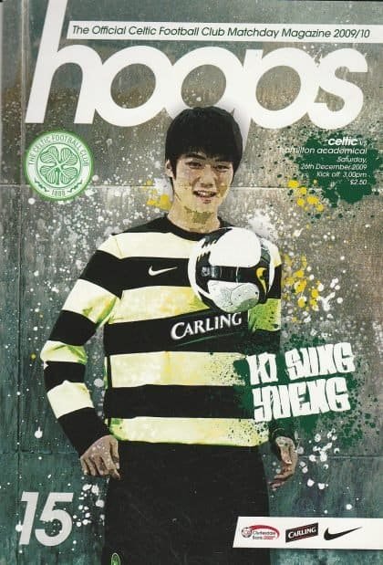 Glasgow Celtic v Hamilton Academical  26-Dec-2009