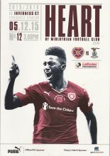 Heart of Midlothian v Inverness Caledonian Thistle 05-Dec-2015