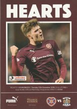 Heart of Midlothian v Kilmarnock 27-Dec-2016