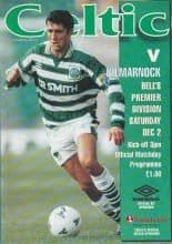 Glasgow Celtic v Kilmarnock 02-Dec-1995