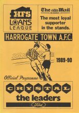 Harrogate Town v Leeds United 20-Jul-1989