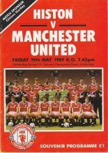 Histon v Manchester United 19-May-1989