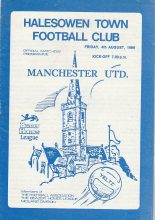 Halesowen Town v Manchester United 04-Aug-1989
